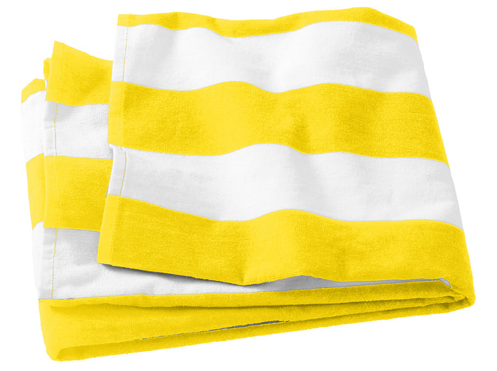Port Authority Cabana Stripe Beach Towel