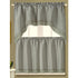 Wholesale Embroidered Window Curtain Set with lace edges
