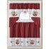 Wholesale farmhouse Embroidered assorted Window Curtain Set