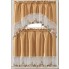 Wholesale Paris design Embroidered Window Curtain Set