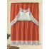 Wholesale sicily 3 piece embroidered Window Curtain Set