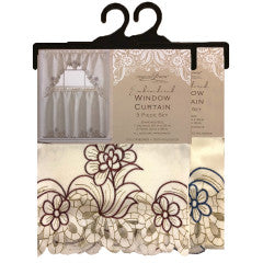 Wholesale berlin flower Lace Border Window Curtain