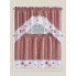 Wholesale Window butterfly and flower design Curtain Set