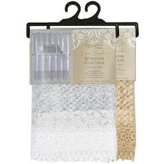 Wholesale Embroidered classy sequin Window Curtain Set