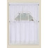 Wholesale luxury style lace Embroidered Window Curtain Set