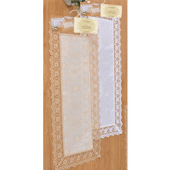 Wholesale Table Runner with Lace Border