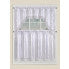 Wholesale flower orchard lace Embroidered Window Curtain Set