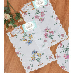 Wholesale Embroidered Place Mat Butterfly