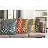 Wholesale 18" Velvet golden square dots Cushion Cover