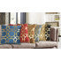 Wholesale 18" Velvet Double-sided gold foil design Cushion Cover