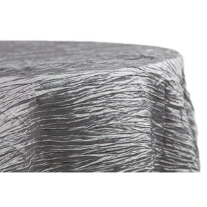 Wholesale Accordion Crinkle Taffeta 120" Round Tablecloth
