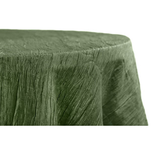 Wholesale Accordion Crinkle Taffeta 120" Round Tablecloth