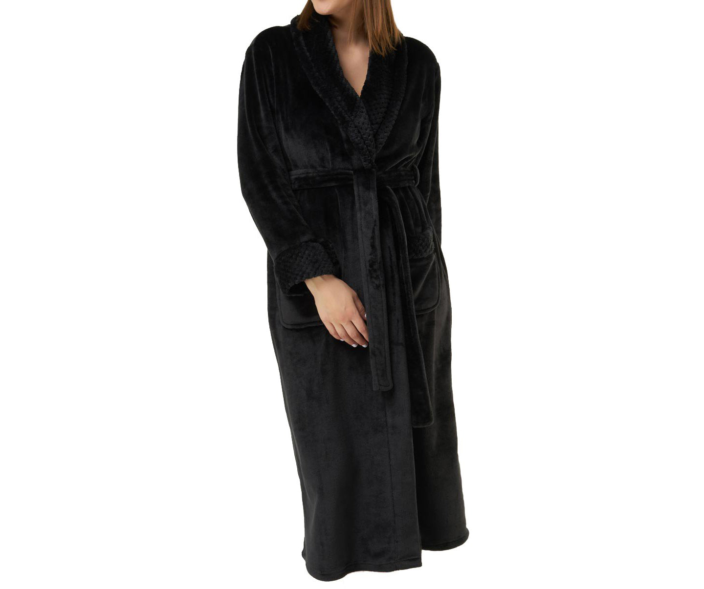 Black Fleece Womens Robe