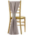 Wholesale 5pcs Pack of Chiffon Chair Sashes 19" x 72"