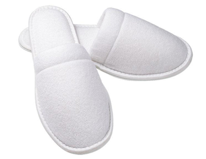 Wholesale Close Toe Terry Spa Slippers