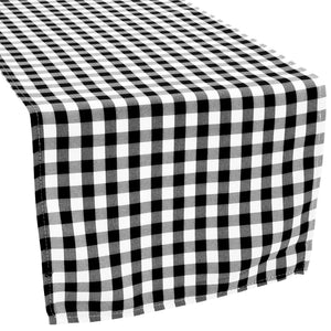 Wholesale 1/2" Gingham Checkered Polyester Table Runner