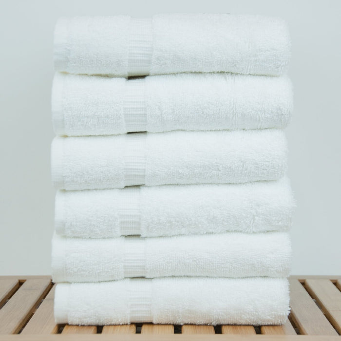Wholesale Turkish Cotton Dobby Border Hand Towel