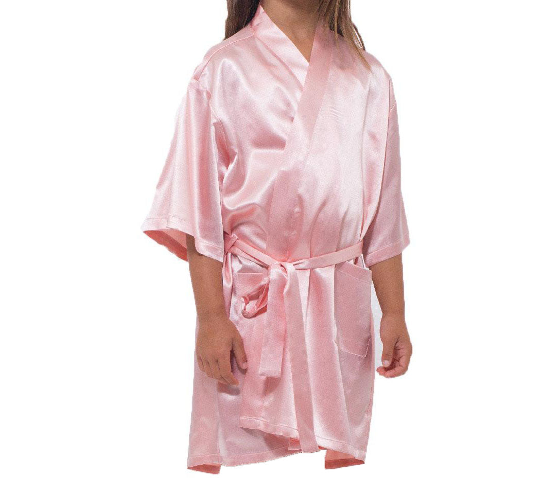 Satin Kimono Kid's Robes