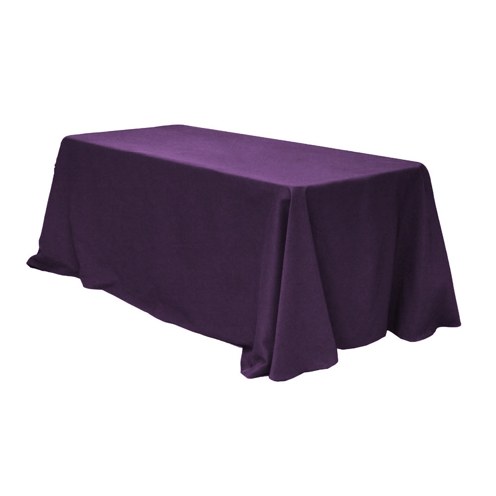 Wholesale 90"x156" Rectangular Oblong Polyester Tablecloth