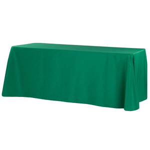  90"x132" Rectangular Oblong Polyester Tablecloth in Wholesale
