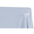 90"x132" wholesale Grey Oblong Polyester Tablecloth