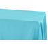 90"x132" wholesale Blue Oblong Polyester Tablecloth
