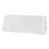white wholesale Oblong Polyester Tablecloth