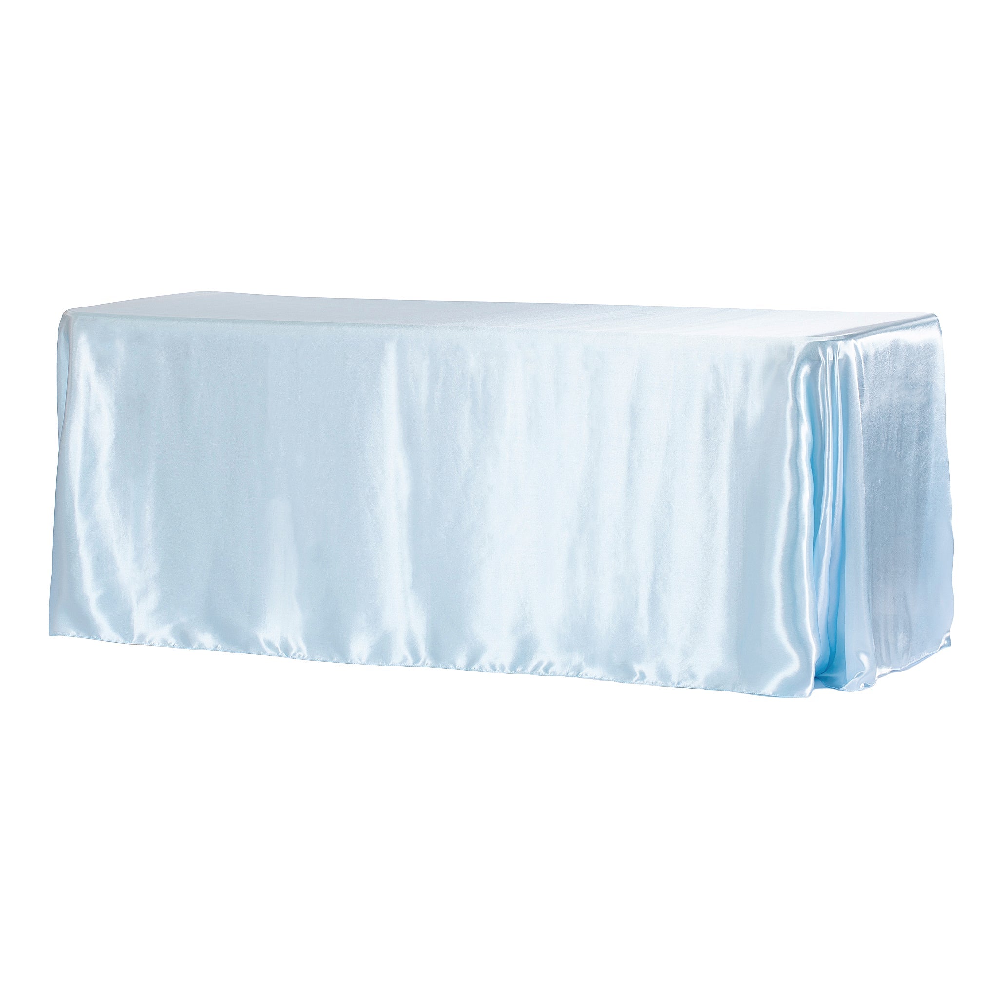 Wholesale 90"x156" Rectangular Satin Tablecloth