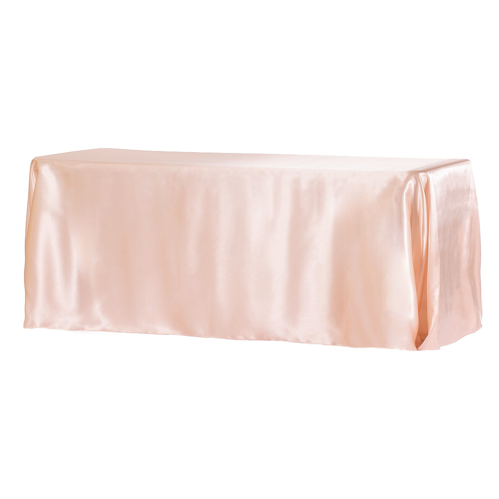 Wholesale 90"x156" Rectangular Satin Tablecloth