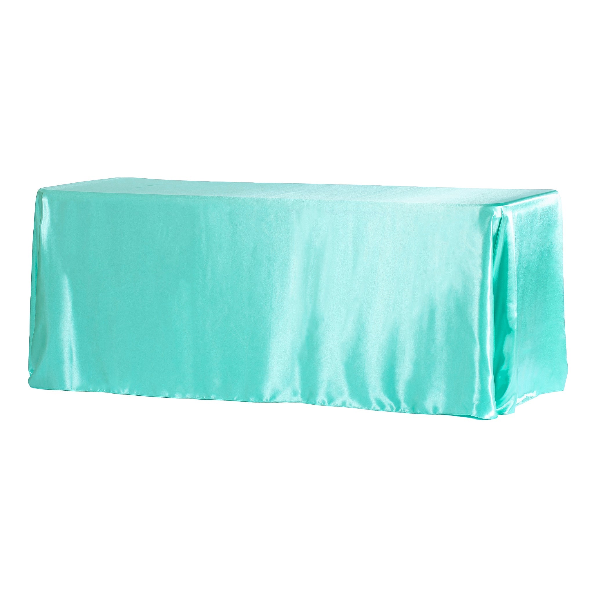 Wholesale 90"x156" Rectangular Satin Tablecloth