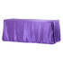 Wholesale 90"x156" Rectangular Satin Tablecloth