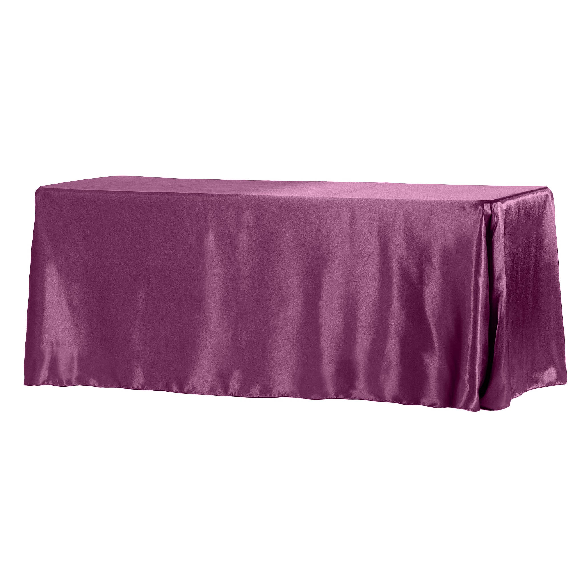 Wholesale 90"x156" Rectangular Satin Tablecloth