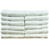 Wholesale Turkish Cotton Honeycomb Border Washcloth - 12 Pack (Dozen)