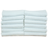 Wholesale Turkish Cotton Striped Border Washcloth - 12 Pack (Dozen)