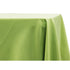 90"x132" Rectangular Green Oblong Polyester Tablecloth