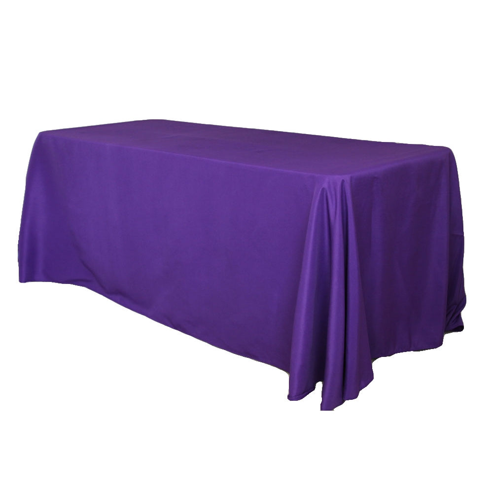 Wholesale 90"x156" Rectangular Oblong Polyester Tablecloth